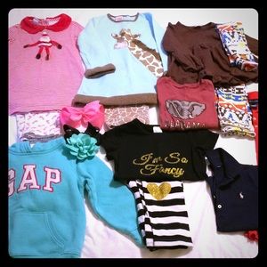 Lot of girls clothes!!! All brand name!!